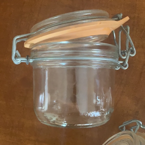 🌶🥬Three (3) Le Parfait Mason, Canning, Preserving Jars Farmhouse Kitchen… - Picture 3 of 8